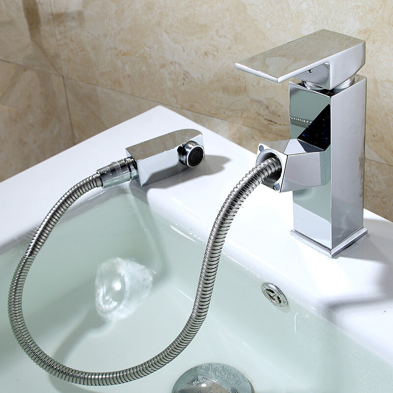Telescopic Copper Basin Faucet
