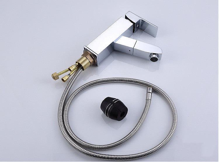 Telescopic Copper Basin Faucet