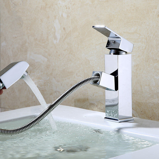 Telescopic Copper Basin Faucet